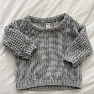 Gray Knit Sweater